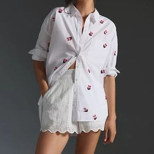Anthropologie Bennet shirt with cherries